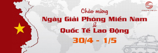 Thông báo lịch nghỉ Lễ ngày Chiến thắng 30-04, Quốc tế lao động 01-05 năm 2017